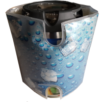 Fasskühler 5 Liter Fass Eiswürfel Optik