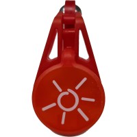 FlyEx-Cap - 5er Set - Motiv Sonne rot