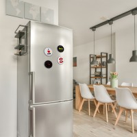 Flaschenöffner magnetisch XL Kronkorken mit Spruch (Einer geht noch)