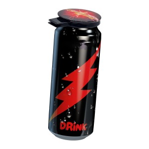 3in1 Dosenöffner Deckel für Getränkedosen 0,33 & 0,5 Liter