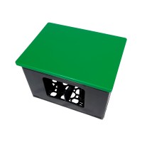 Bierkisten Sitz Kunststoff Grün