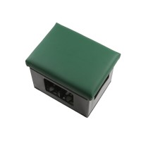 Bierkisten Sitzkissen Uni grün